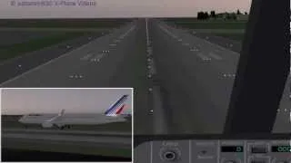 (X-Plane 10) Air France A350 Arrival at Paris Orly [ORY/LFPO]