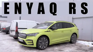 NEW Skoda Enyaq RS | First Drive