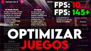 COMO OPTIMIZAR PROCESADOR PARA JUEGOS CON ESTE OPTIMIZADOR DE WINDOWS +145FPS / REDUCE 100 PROCESOS