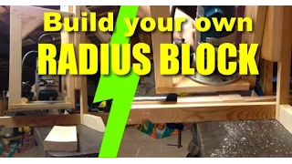 DIY - Radius Sanding Block