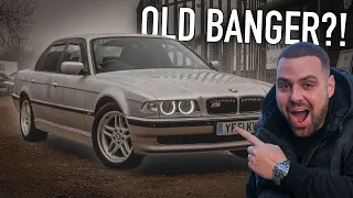 I BOUGHT AN OLD BMW 7 SERIES!
