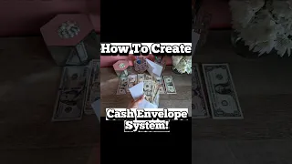 🤓 CASH ENVELOPE SYSTEM | Create Step-by-Steps #cashstuffing #budget #moneymanagement #shortsvideo