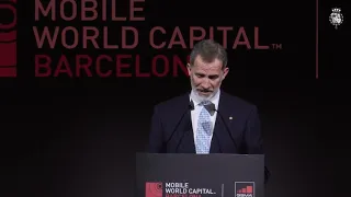 Palabras  de S.M. el Rey en la cena del GSMA Mobile World Congress