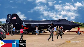 Dozens U.S. Mysterious Fighter jet Arrives at Philippine Base!