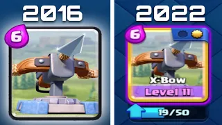 Xbow in 2016 vs now