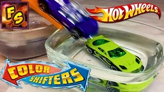 Пускаем машинки Хот Вилс в горячую воду Hot Wheels меняющие цвет в воде Видео для детей