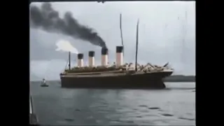 RMS Olympic's last voyage no narrator and colorized.