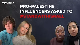 Israeli groups pushing pro-Palestine influencers to support Israel