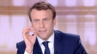 Macron Cries About Le Pen Promoting "civil war" - Please France, Don't Elect This Douchebag