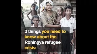 3 things you need to know about the Rohingya refugee crisis