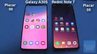 🔘 Samsung Galaxy A30S e Xiaomi Redmi Note 7 - Speed test - Português