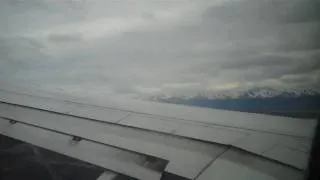 Flying into Anchorage