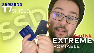 Samsung T7 Shield vs SanDisk Extreme Portable SSD V2