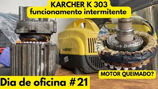 O MOTOR QUEIMOU? #manutenção #videos #karcher