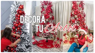 COMO DECORAR TU ARBOL DE NAVIDAD COMO TODO UN PROFESIONAL 🎄 ''NUEVAS IDEAS Y PASOS SUPER FACILES''