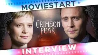 CRIMSON PEAK - Tom Hiddleston & Mia Wasikowska im Interview