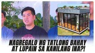 SILIPIN ANG TATLONG NAPAKALAKING BAHAY NA IPINATAYO NG CAPINPIN BROTHERS PARA SA KANILANG INA!