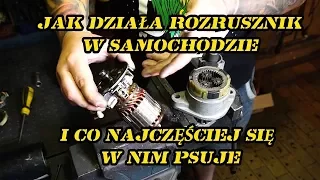 Jak działa rozrusznik w samochodzie, i co najczęściej się w nim psuje