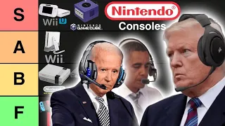 The US Presidents Make A Nintendo Console Tier List