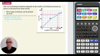 Functions - Piecewise Linear Models