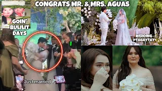 PASILIP SA WEDDING NI NASH AGUAS AT MIKA DELA CRUZ SA TAGAYTAY. UMIIYAK ANG BRIDE NA SI MIKA🥹