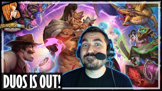 DUOS IS OUT! - Hearthstone Battlegrounds