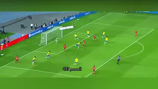 هدف المغرب الثاني على البرازيل 🔥💢