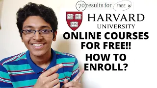 70 FREE Courses By Harvard University🔥🔥 | How To Enroll | Available For Limited Time!