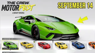 The Crew Motorfest l Full Car List (All Vehicles) l September 14th