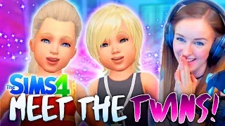 👧MEET THE TWINS!👧 (The Sims 4 #23! 🏡)