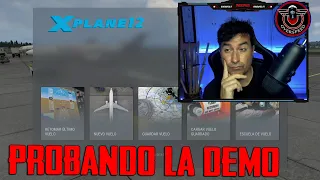 Pruebo la DEMO del Xplane12 y "colisiono" con una terrible realidad.