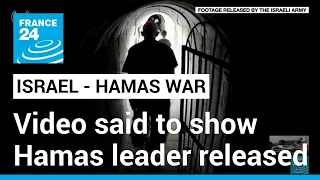 Israel army shows video it says is of Hamas's Sinwar in tunnel • FRANCE 24 English