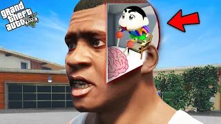 GTA 5 : Shinchan Control Franklin's Mind To Destroy Los Santos in GTA 5!(GTA 5 mods)