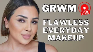 GRWM live work makeup that stays on! | Nina Ubhi