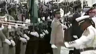 saudi band plays the national anthem of Russia