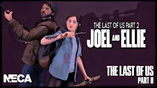 NECA The Last of Us Part 2 Ultimate Joel and Ellie Figure 2 Pack @TheReviewSpot