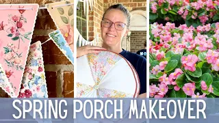 Spring Porch Makeover 🌷🌷🌷 || Shade Containers || Porch Makeover On A Budget