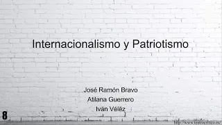 Internacionalismo vs Patriotismo | Atilana Guerrero, José Ramón Bravo,  e Iván Vélez | TC008