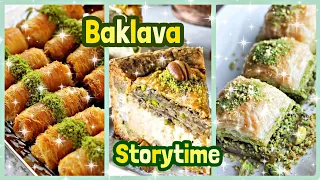 🥐 Baklava Recipe Storytime 🥐 / I ask my bf to switch meals everytime we eat out 🤭