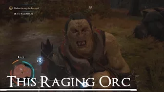 Shadow of War: Middle Earth™ Unique Orc Encounter & Quotes #2 The Most Agile Uruk Captain By Far!