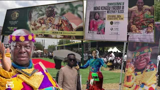 Massive Performance from Akwaboah & Diana Antwi Hamilton At Otumfuo Osei tutu’s Thanksgiving