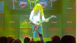 Megadeth Angry Again Live 5-6-22 Metal Tour Of The Year Bridgestone Arena Nashville TN 60fps
