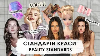 ВИ ЖАХЛИВІ! СТАНДАРТИ КРАСИ для жінок. Історія наших комплексів.