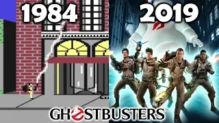 Evolution of Ghostbusters Games