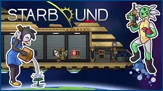 Starbound Multiplayer w/ Tortimer // 13 // New Planet, Same Derps!