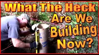 WE'RE BUILDING AGAIN and Setting Up The New Homestead With Everything We Want.   OFF GRID Vlog# 109