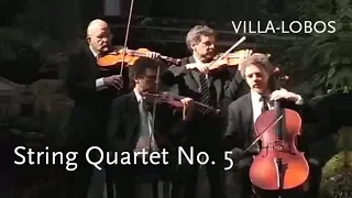 String Quartet No. 5 • Villa-Lobos • Cuarteto Latinoamericano
