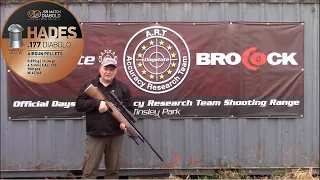 Testing the  .177 JSB Hades out to 50 yards