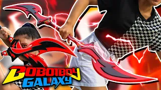 BOBOIBOY GALAXY | DIY Lightning Sword Easy To Make +Free Template