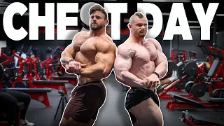 Huge chest workout with IFBB pro Jared Feather